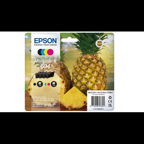 Epson 604 tintes kārtridžs 1 pcs Oriģināls Standarta produktivitāte Melns