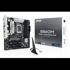 Asus B860M MAX GAMING AX Intel B860 LGA 1851 (Socket V1) micro ATX