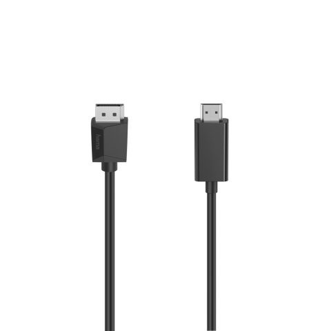 Hama 00205144 video cable adapter 1.5 m DisplayPort HDMI Black