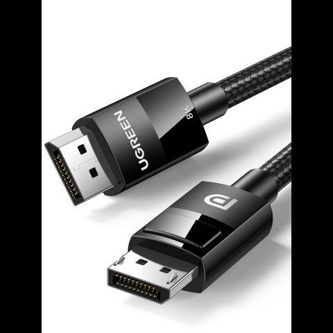 Ugreen 80390 DP 1.4 Male To Male Cable 1m (ABS)