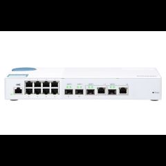 QNAP QSW-M408-2C tīkla pārslēgs Vadīts L2 10G Ethernet (100/1000/10000) Balts