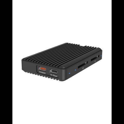 Icy Box IB-CR602M-C31 SSD diska korpuss Melns M.2