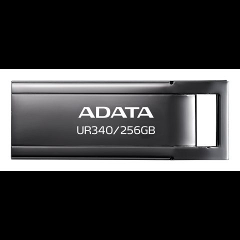 ADATA UR340 USB zibatmiņa 256 GB USB Type-A 3.2 Gen 1 (3.1 Gen 1) Melns