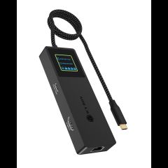 Nezatříděno ICY BOX Spade Dock 4038 Проводная USB 3.2 Gen 2 (3.1 Gen 2) Type-C Черны…