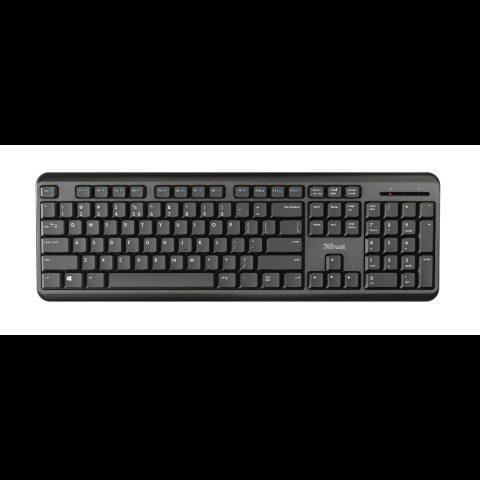 Trust TK-350 keyboard Office RF Wireless QWERTZ German Black