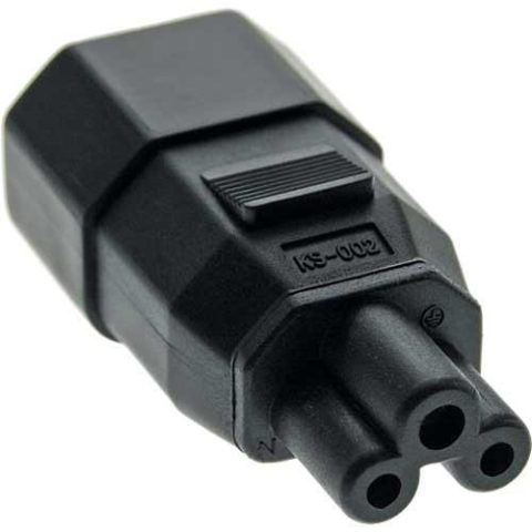 Premiumcord Microconnect PEA0408 kabeļu spraudņu pāreja C14 C5 Melns