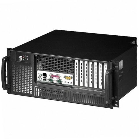 Techly I-CASE MP-P4HX-BLK6 datoru korpuss & statnis Plaukts Melns