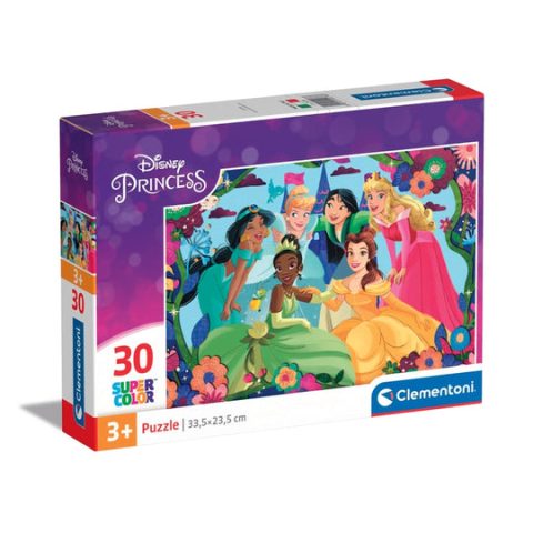 Clementoni Supercolor Disney Princess Puzle 30 pcs Komiksi