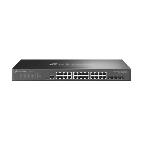TP-Link Omada SG3428X tīkla pārslēgs Vadīts L2+/L3 Gigabit Ethernet (10/100/1000…