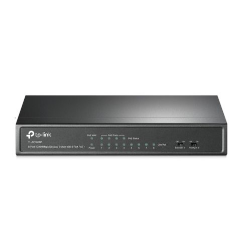 TP-Link TL-SF1008P Nepārvaldīts Fast Ethernet (10/100) Power over Ethernet (PoE)…