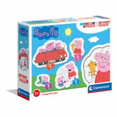 Clementoni Supercolor 20829 puzzle Shape puzzle 3 pc(s) Cartoons