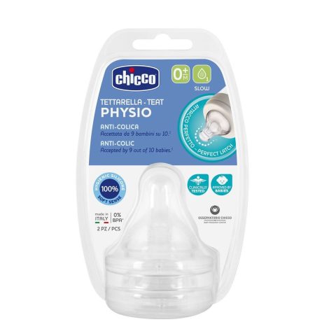 Chicco 00020311000000 pudelītes knupītis Silikons Ortodontisks