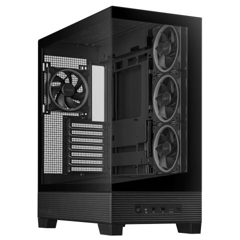 Asus A31 Plus TG ARGB BLACK Midi Tower Melns