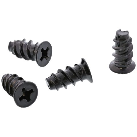 Inline Fan Screws 5.0x10.0mm black 50 pcs.