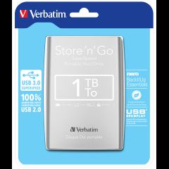 Verbatim Store 'n' Go ārējais cietais disks 1 TB 2.5" Micro-USB B 3.2 Gen 1 (3.1…