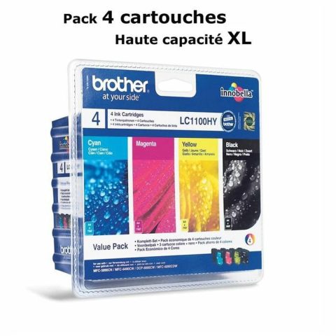 Brother VALUE PACK (LC-1100HY BK/C/M/Y)