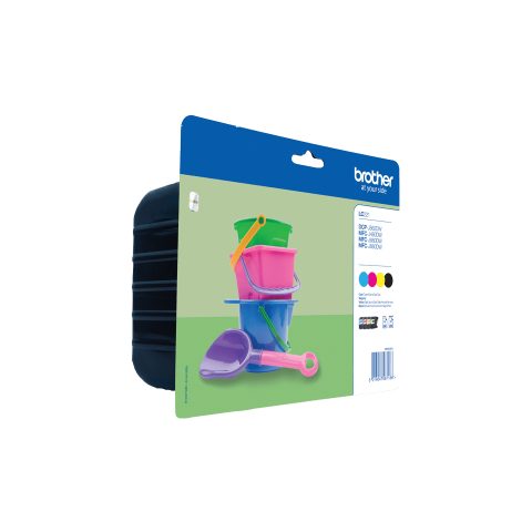 Brother LC-221 tintes kārtridžs 4 pcs Oriģināls Standarta produktivitāte Melns