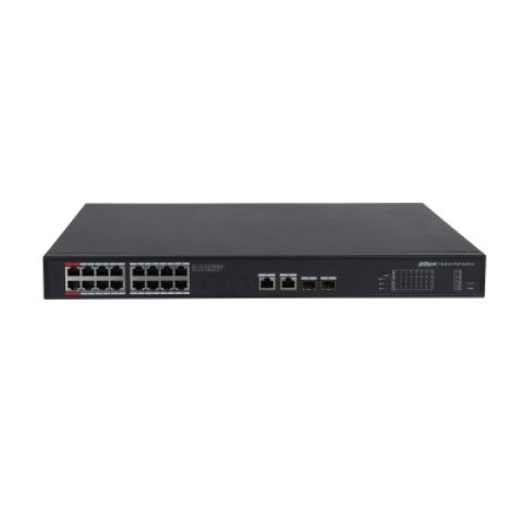 Dahua Technology PoE PFS3220-16GT-240 tīkla pārslēgs Nepārvaldīts L2 Gigabit E…
