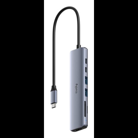 Cudy UH407 док-станция для ноутбука Проводная USB 3.2 Gen 1 (3.1 Gen 1) Type-…