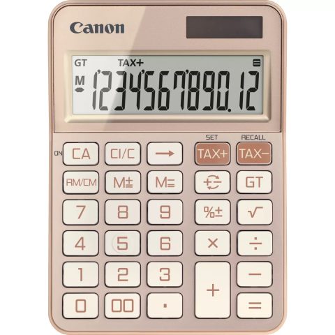 Canon KS-125KB kalkulators Desktops Pamata kalkulators Rose Gold