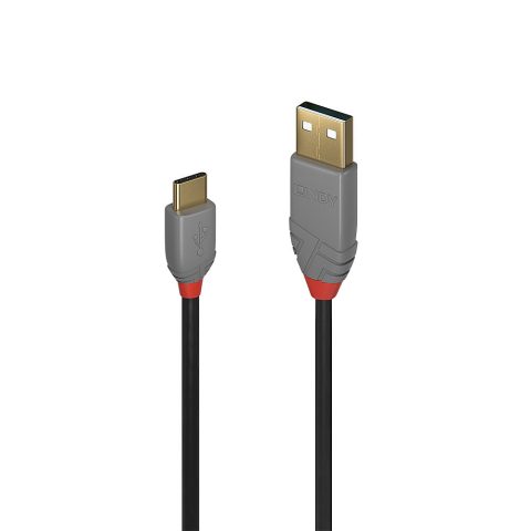 Lindy 36887 USB kabelis USB 2.0 2 m USB A USB C 0