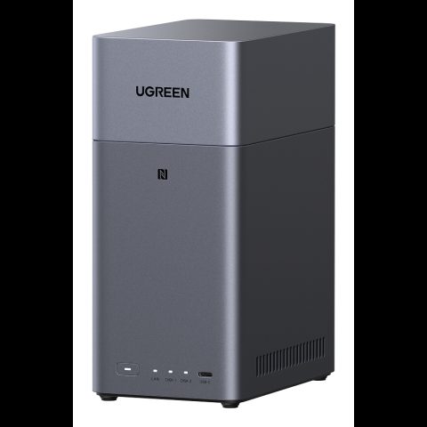 Ugreen DH2300 NAS Mini Tower 4 GB Pelēks