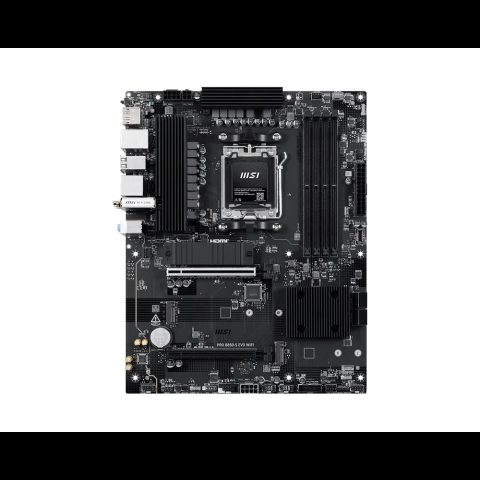 MSI PRO B850-S EVO WIFI mātes plate AMD B850 AM5 pieslēgvieta ATX