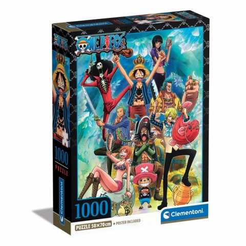 Clementoni One Piece Puzle 1000 pcs Televīzijas/filmas