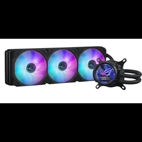 Asus ROG STRIX LC III 360 ARGB Processor All-in-one liquid cooler 12 cm Black
