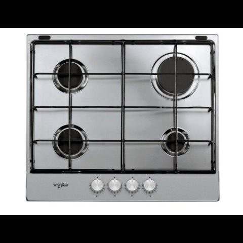 Built Whirlpool TGML 650 IX kaitlentė Sidabrinė Įmontuota dujų 4 zona (-…