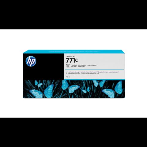 Hewlett Packard (HP) HP 771C 775-ml Photo Black DesignJet Ink Cartridge