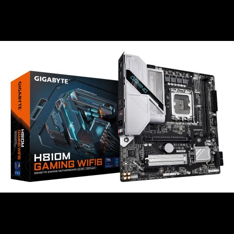 Gigabyte H810M GAMING WIFI6 mātes plate Intel H810 LGA 1851 (Socket V1) mikro ATX