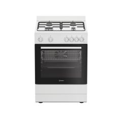 Indesit I6G5KCW cooker Freestanding cooker Electric Zone induction hob White