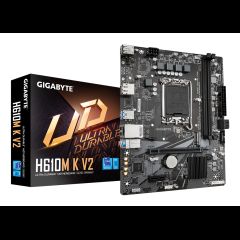 Gigabyte H610M K V2 Motherboard - Intel Core 14th CPUs