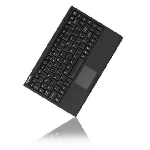 Icy Box KeySonic ACK-540U+ (US) keyboard Office USB QWERTY US English Black
