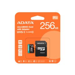 ADATA Premier Pro 256 GB MicroSDXC UHS-I Klases 10
