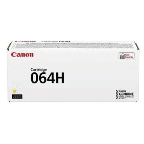 Canon 064H tonera kārtridžs 1 pcs Oriģināls Dzeltens
