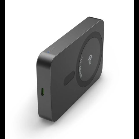 Hama 00201752 ārējais akumulators 10000 mAh Bezvadu lādēšana Antracīts