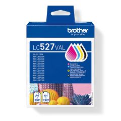 Brother LC527VAL струйный картридж 4 шт Подлинный Черный