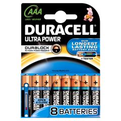 Duracell 8x LR03 AAA Батарейка одноразового использования Щелочной