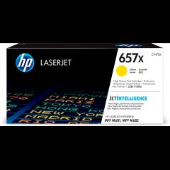 Hewlett Packard (HP) HP 657X High Yield Yellow Original LaserJet Toner Cartridge