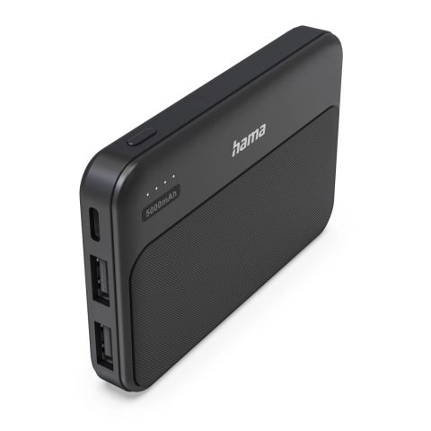 Hama Pocket 5 Litija polimērs (LiPo) 5000 mAh Antracīts