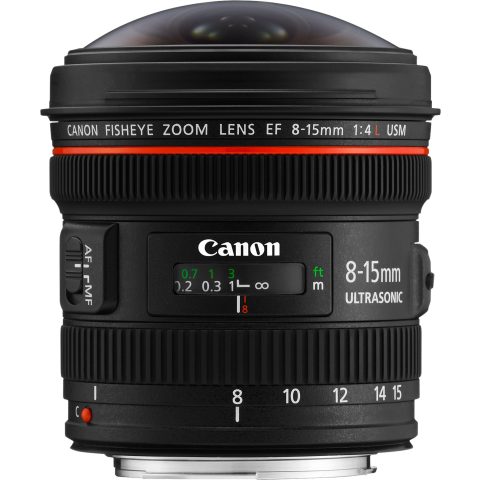 Canon 4427B005 kameras objektīvs & filtrs SLR Plats "zivs acs" objektīvs Melns
