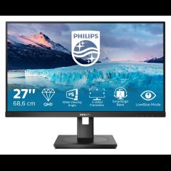 Philips S Line 275S1AE/00 computer monitor 68.6 cm (27") 2560 x 1440 pixels 2K U…