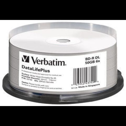 Verbatim DataLifePlus BD-R 50 GB 25 pcs
