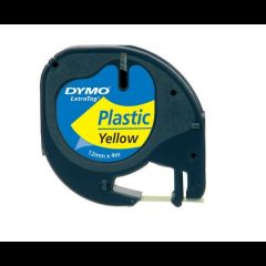 Dymo 12mm LetraTAG Plastic tape этикеточная лента