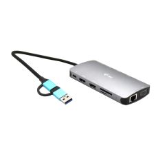 I-tec USB 3.0 USB-C/Thunderbolt 3x Display Metal Nano Dock with LAN + Power De…