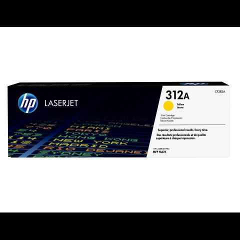 Hewlett Packard (HP) HP 312A Yellow LaserJet Toner Cartridge