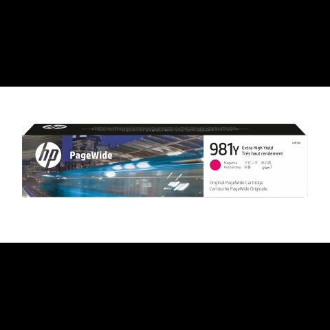 Hewlett Packard (HP) HP 981Y Extra High Yield Magenta Original PageWide Cartridge