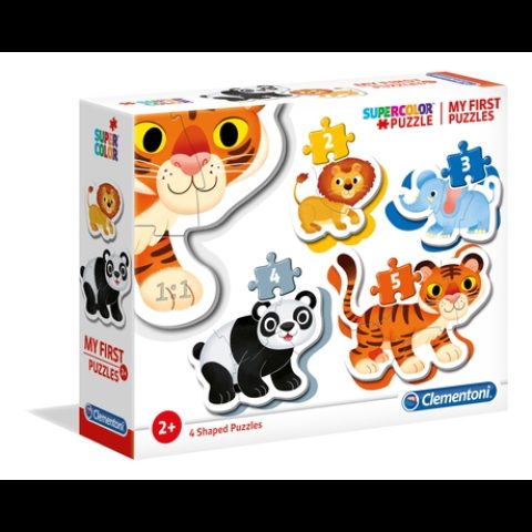 Clementoni My First Puzzles Составная картинка-головоломка 2 шт Животные